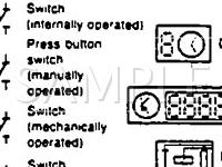 1992 Volkswagen Passat CL 2.0 L4 GAS Wiring Diagram