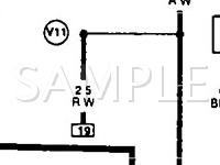 1992 Volkswagen Passat CL 2.0 L4 GAS Wiring Diagram