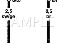 1997 Volkswagen Eurovan Camper 2.8 V6 GAS Wiring Diagram