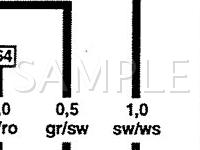 1999 Volkswagen Eurovan  2.8 V6 GAS Wiring Diagram