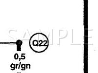 1997 Volkswagen Eurovan Camper 2.8 V6 GAS Wiring Diagram