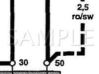 1997 Volkswagen Eurovan Camper 2.8 V6 GAS Wiring Diagram