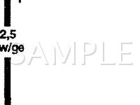 1997 Volkswagen Eurovan Camper 2.8 V6 GAS Wiring Diagram