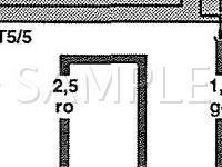 1999 Volkswagen Eurovan  2.8 V6 GAS Wiring Diagram