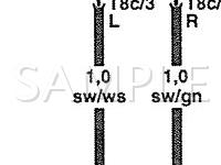 1999 Volkswagen Eurovan  2.8 V6 GAS Wiring Diagram