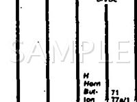 1993 Volkswagen Passat GL 2.0 L4 GAS Wiring Diagram