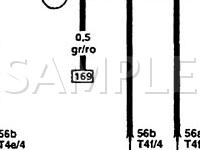 1996 Volkswagen Passat GLX 2.8 V6 GAS Wiring Diagram