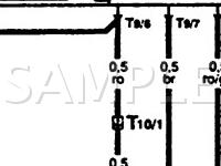 1997 Volkswagen Cabrio Highline 2.0 L4 GAS Wiring Diagram