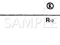 1998 Volkswagen Golf  2.0 L4 GAS Wiring Diagram