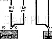 1998 Volkswagen Passat GLS 2.8 V6 GAS Wiring Diagram