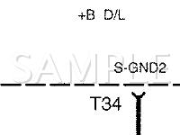 2007 Acura RDX  2.3 L4 GAS Wiring Diagram