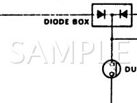 1987 Acura Integra LS 1.6 L4 GAS Wiring Diagram