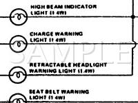 1987 Acura Integra Special Edition LS 1.6 L4 GAS Wiring Diagram