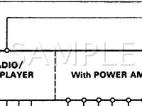 1987 Acura Integra LS 1.6 L4 GAS Wiring Diagram