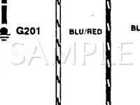 1990 Acura Integra GS 1.8 L4 GAS Wiring Diagram