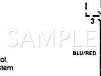 1990 Acura Integra RS 1.8 L4 GAS Wiring Diagram