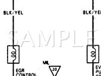 1993 Acura Integra GSR 1.7 L4 GAS Wiring Diagram