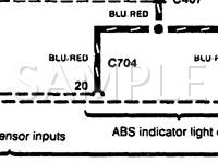 1995 Acura Integra LS 1.8 L4 GAS Wiring Diagram