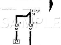 2005 Audi Allroad Quattro  2.7 V6 GAS Wiring Diagram