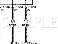 2005 Audi Allroad Quattro  4.2 V8 GAS Wiring Diagram