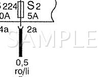 2006 Audi A4 Cabriolet 1.8 L4 GAS Wiring Diagram