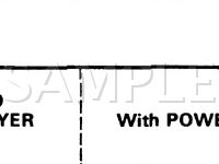 1986 Acura Integra RS 1.6 L4 GAS Wiring Diagram
