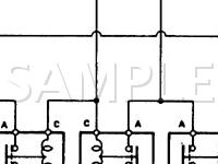 1986 Acura Legend  2.5 V6 GAS Wiring Diagram
