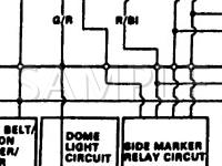 1988 Acura Integra RS 1.6 L4 GAS Wiring Diagram