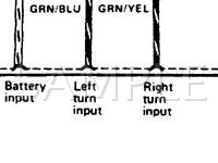 1989 Acura Integra LS 1.6 L4 GAS Wiring Diagram
