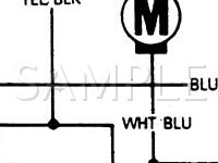 1989 Acura Legend LS 2.7 V6 GAS Wiring Diagram