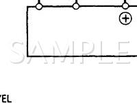 1989 Acura Legend  2.7 V6 GAS Wiring Diagram