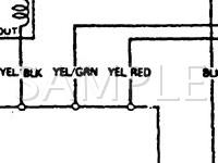 1989 Acura Legend LS 2.7 V6 GAS Wiring Diagram