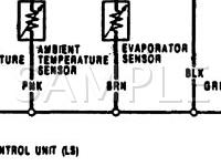 1991 Acura Legend LS 3.2 V6 GAS Wiring Diagram