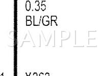 2001 BMW X5  3.0 L6 GAS Wiring Diagram