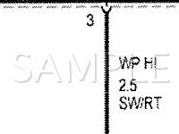 2003 BMW X5  3.0 L6 GAS Wiring Diagram