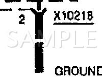 1993 BMW 850CI  5.0 V12 GAS Wiring Diagram