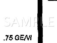 1994 BMW 840CI  4.0 V8 GAS Wiring Diagram