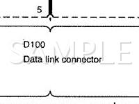 1997 BMW 750IL  5.4 V12 GAS Wiring Diagram