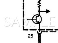 1995 BMW 750IL  5.4 V12 GAS Wiring Diagram
