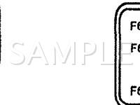 1997 BMW 850CI  5.4 V12 GAS Wiring Diagram