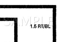 1995 BMW 840CI  4.0 V8 GAS Wiring Diagram