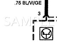 1995 BMW 850CSI  5.6 V12 GAS Wiring Diagram