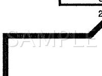 1995 BMW 850CI  5.4 V12 GAS Wiring Diagram