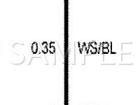 1998 BMW 540I  4.4 V8 GAS Wiring Diagram