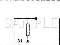 1999 BMW 740IL  4.4 V8 GAS Wiring Diagram