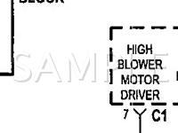 2001 Chrysler LHS  3.5 V6 GAS Wiring Diagram