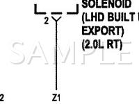 2002 Dodge Neon ACR 2.0 L4 GAS Wiring Diagram