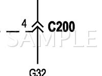 2003 Chrysler PT Cruiser Turbo 2.4 L4 GAS Wiring Diagram