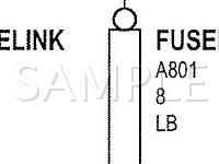 2004 Dodge Grand Caravan  3.8 V6 GAS Wiring Diagram