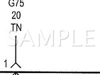 2004 Dodge Dakota  4.7 V8 GAS Wiring Diagram